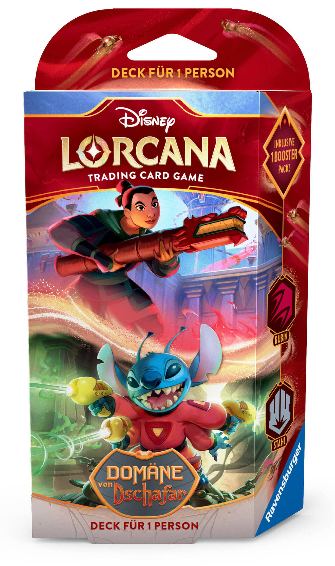 Lorcana: Reign of Jafar Starter Deck 2 Rubin & Stahl