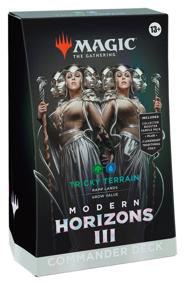 Tricky Terrain Modern Horizons III Commander
