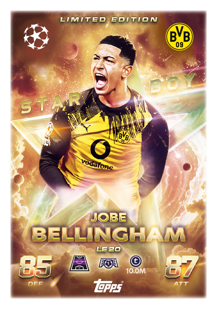 UEFA Champions League Match Attax Trading Cards 2025/26 Booster Box