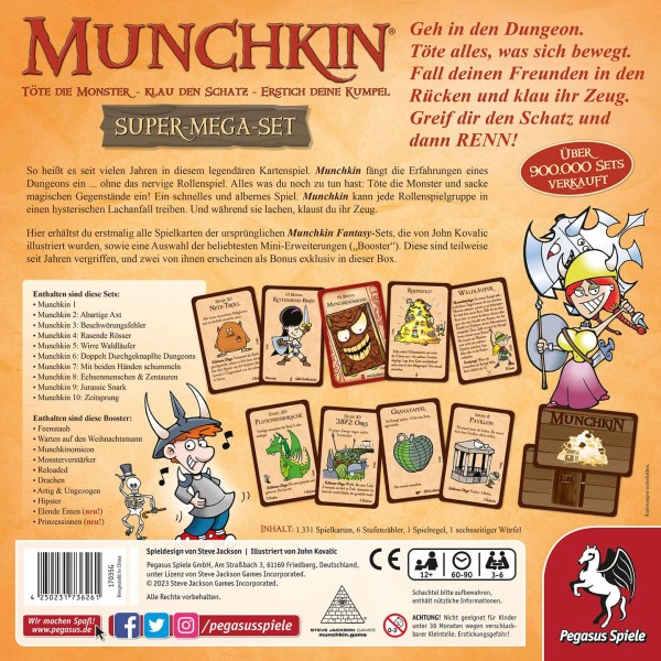Munchkin Fantasy Super-Mega-Set