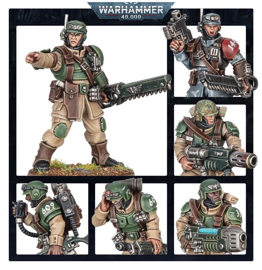 Astra Militarum - Cadian Shock Troops