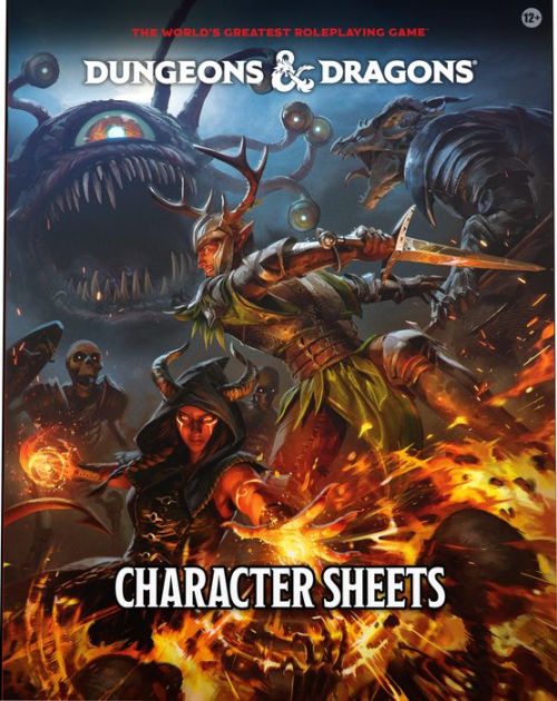 Dungeons & Dragons RPG - Character Sheets 2024