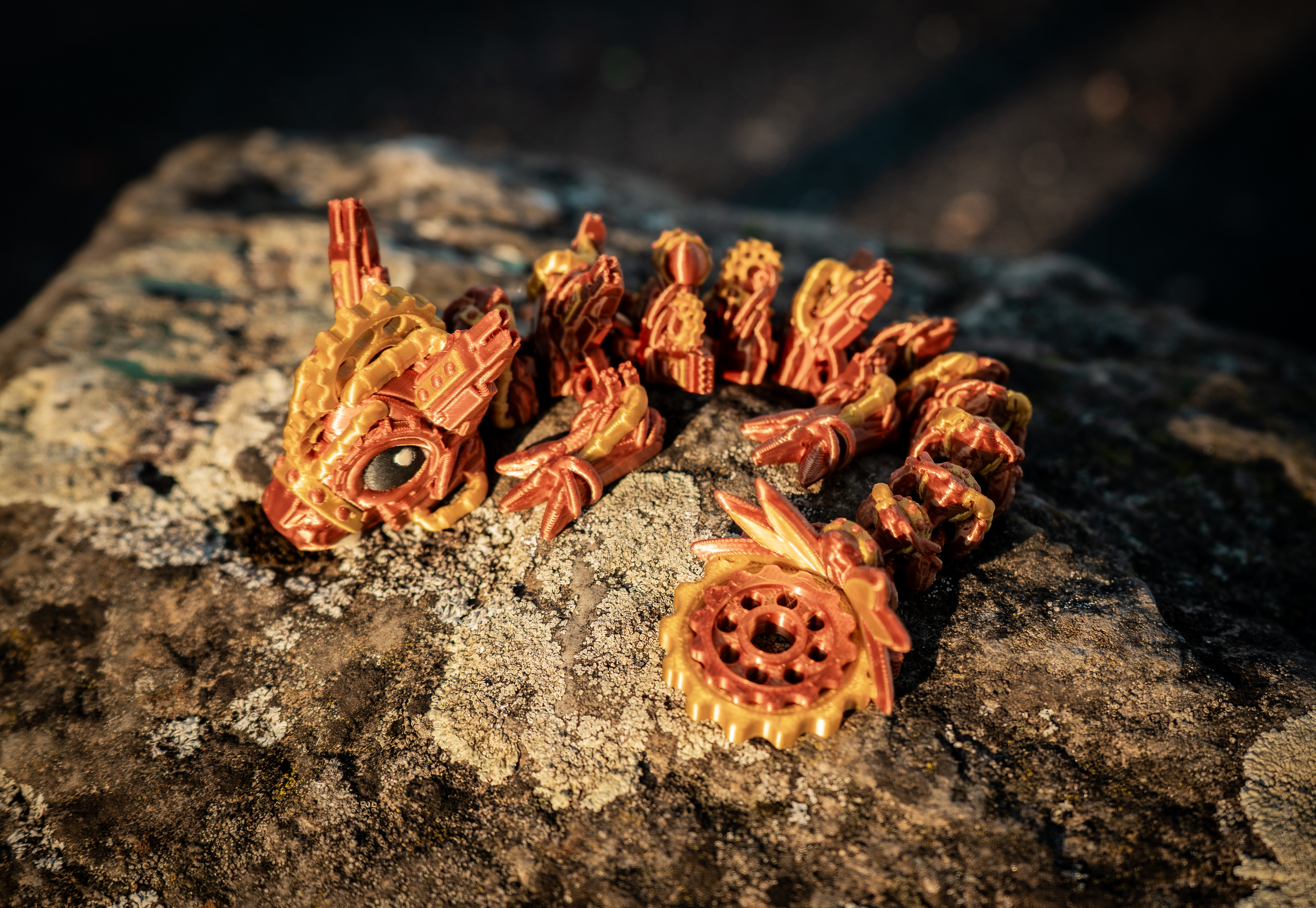 Steampunk Baby Drache