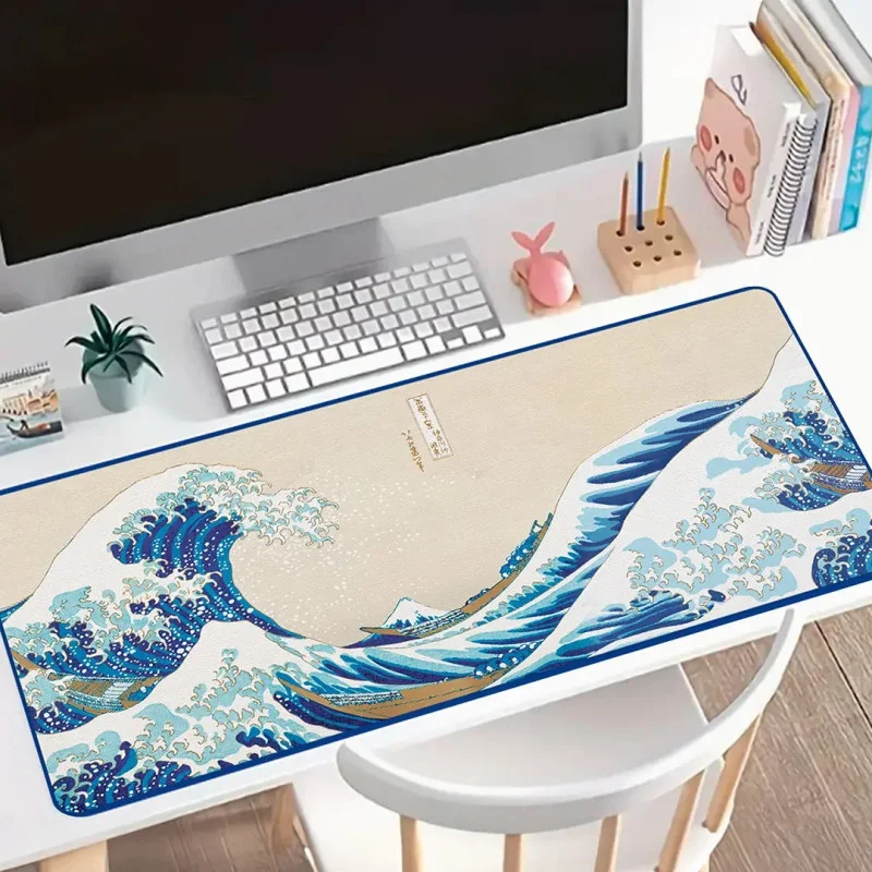 The Great Wave Off Kanagawa - Desk Mat
