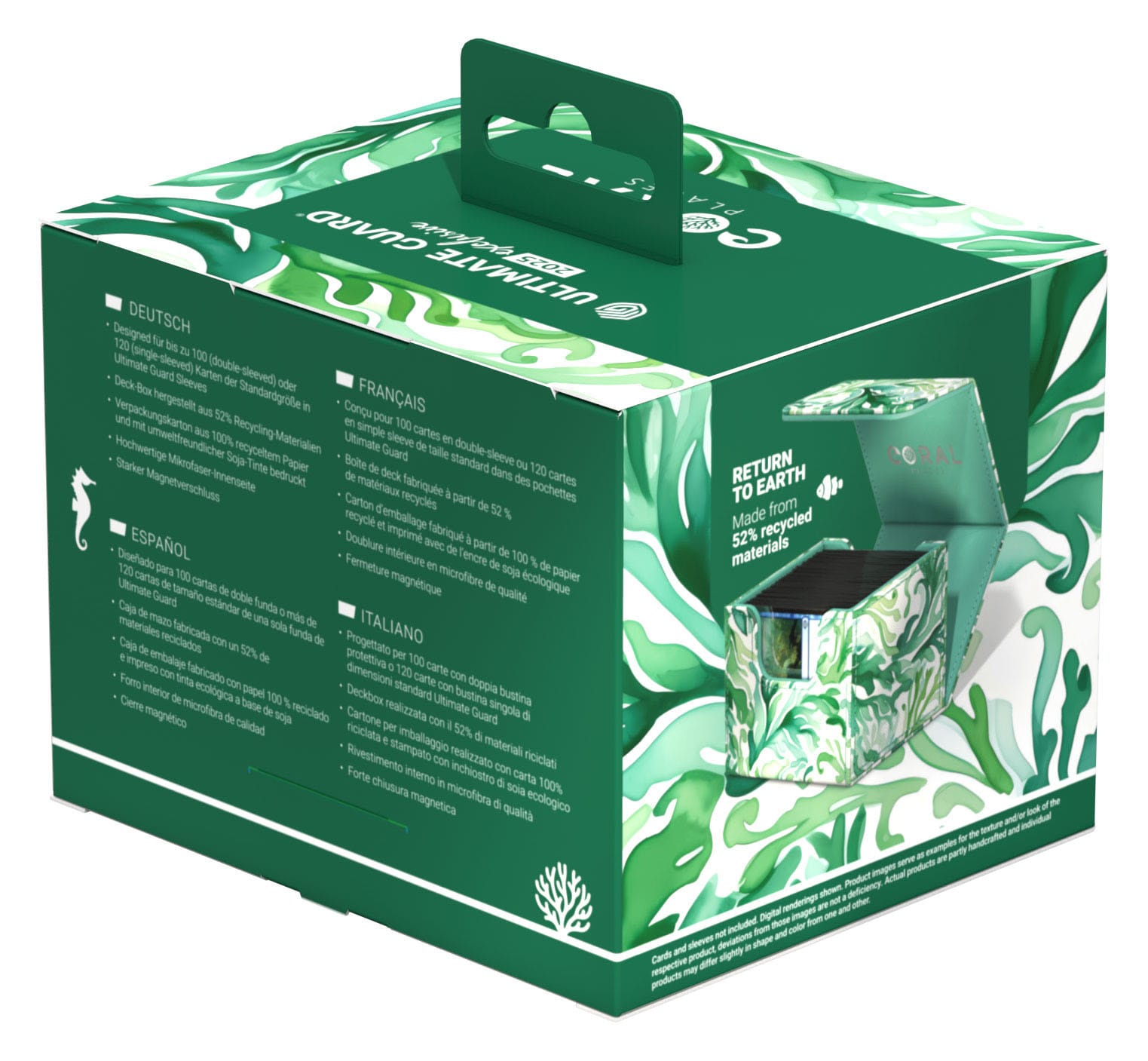 Ultimate Guard Sidewinder 100+ Xenoskin 2025 Exclusive "Coral Places"