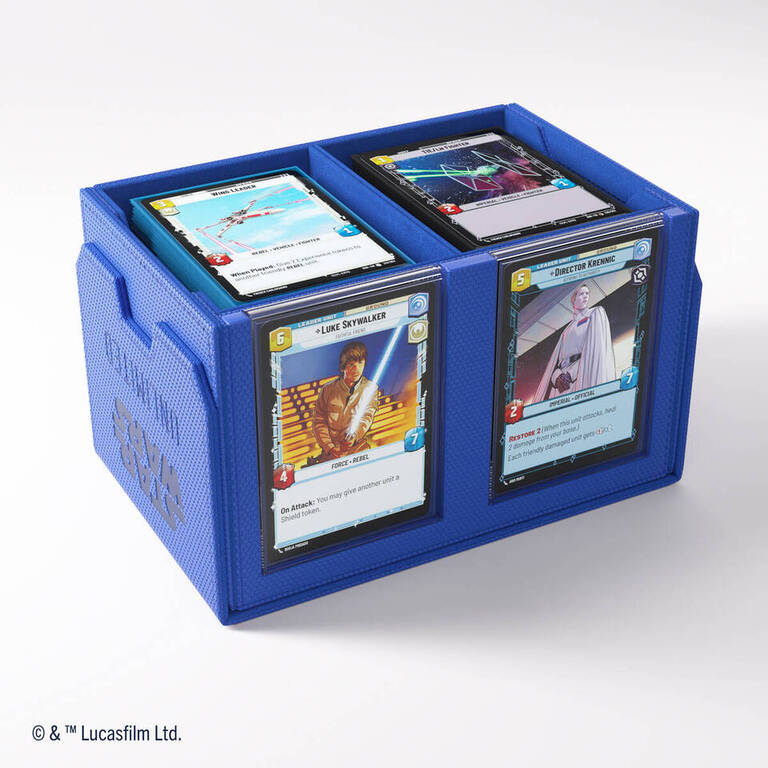 Star Wars: Unlimited Double Deck Pod - Blau