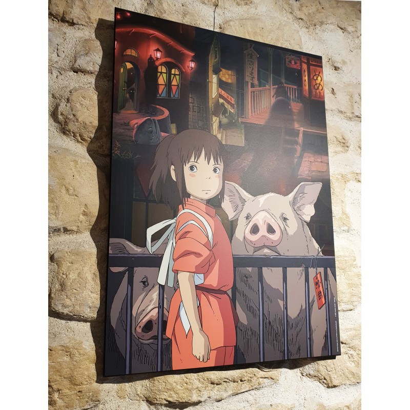 Ghibli - Spirited Away - 35x50cm Wood Panel