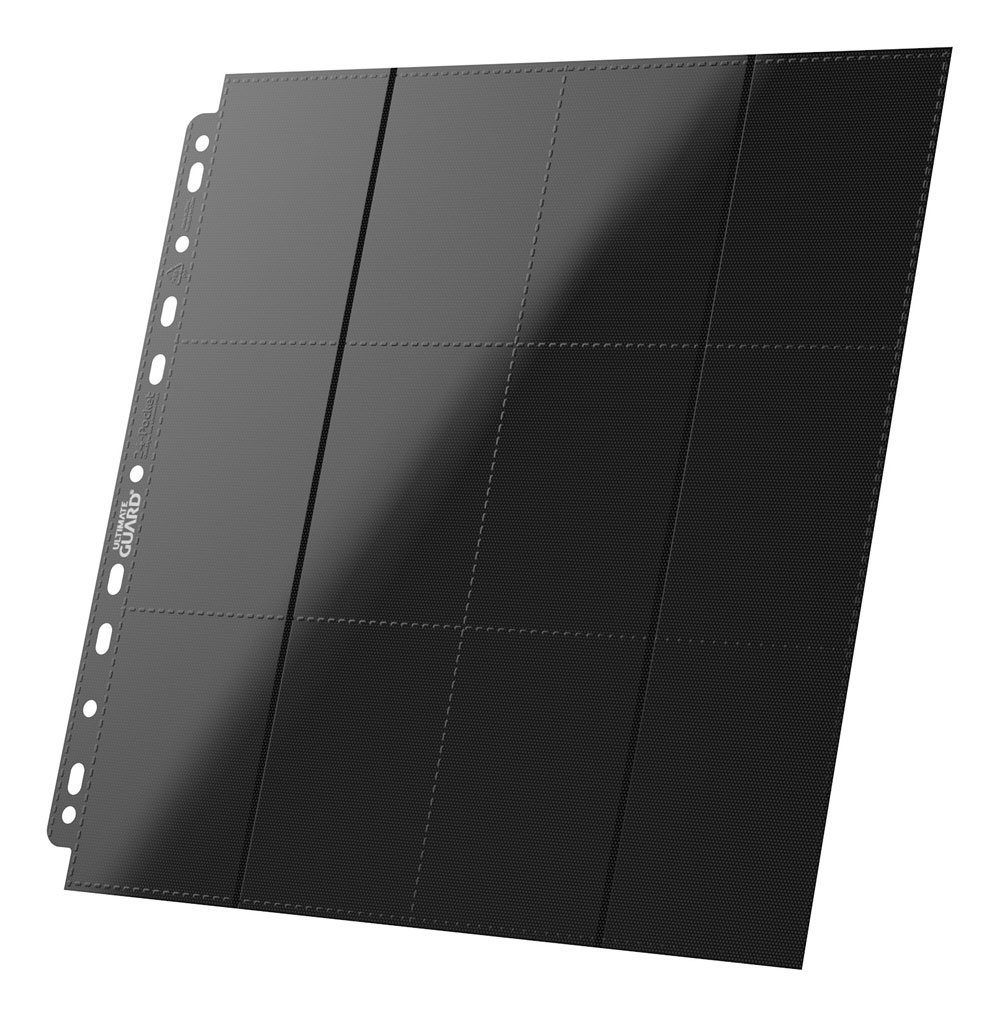 Ultimate Guard 24-Pocket QuadRow Pages Side-Loading (10 Pages)