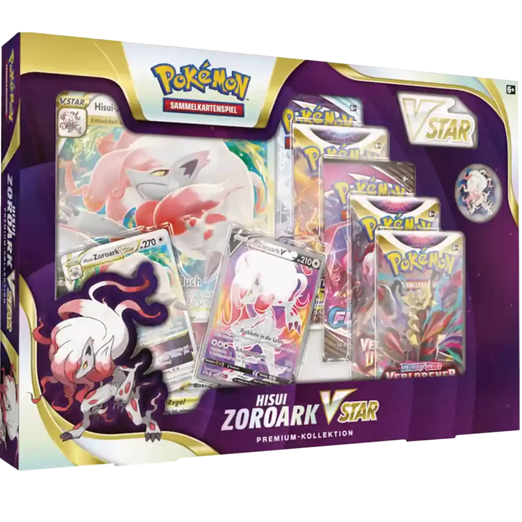 Pokemon Hisui Zoroark VSTAR Premium-Kollektion