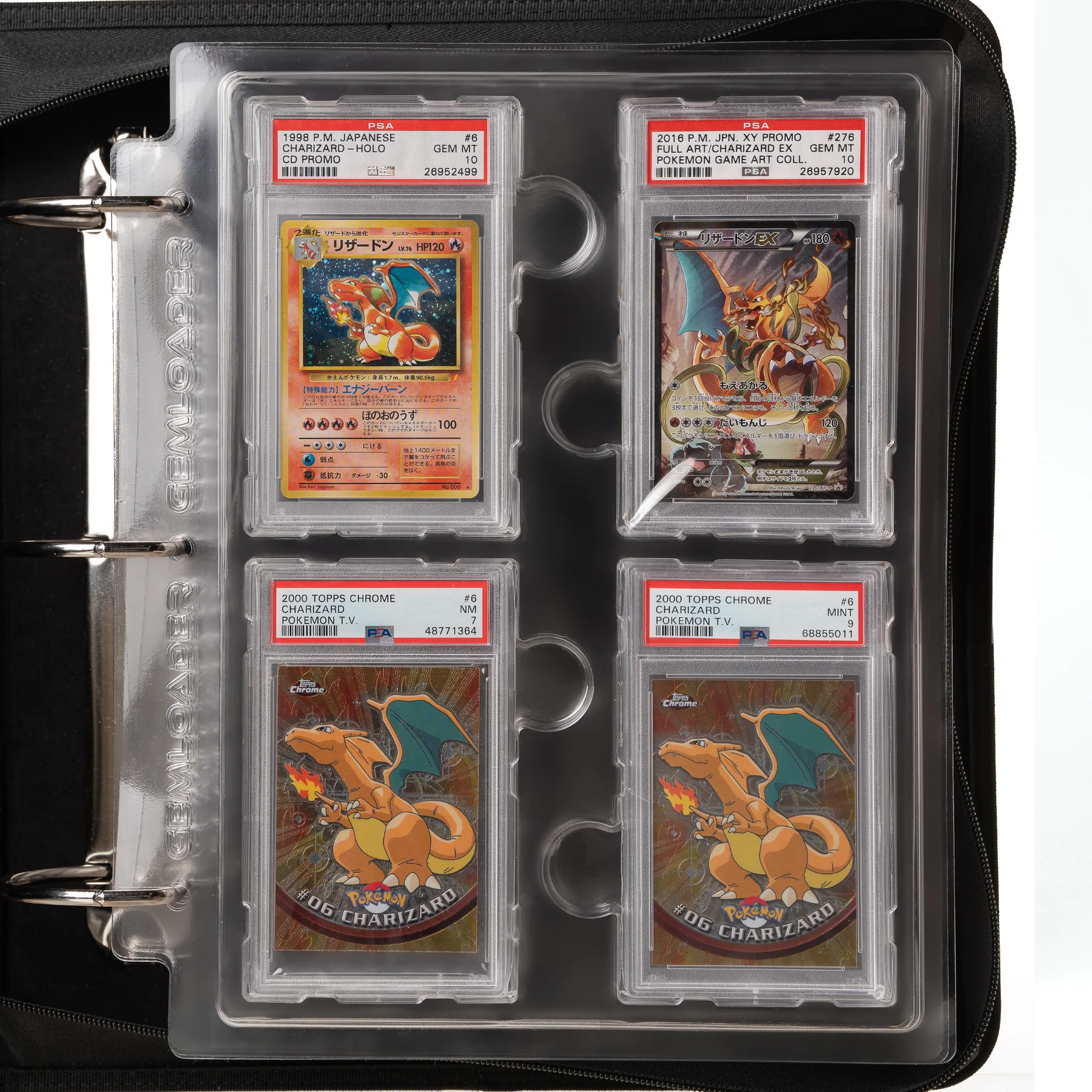 Premium Graded Card Binder for PSA, BGS other slabs of equal dimensions