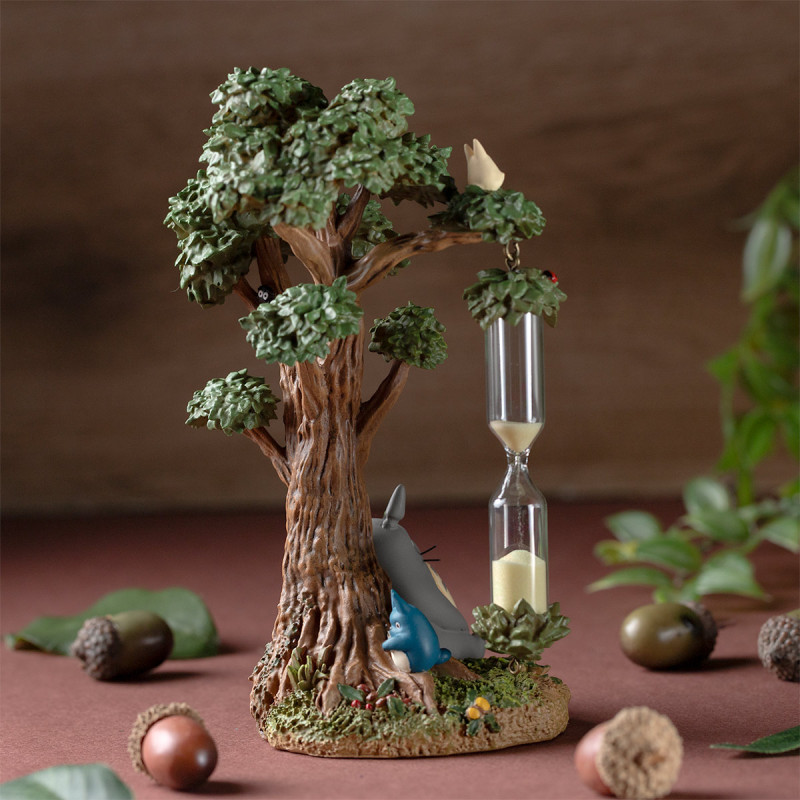 Hourglass Diorama Camphrier & Totoros - My Neighbor Totoro