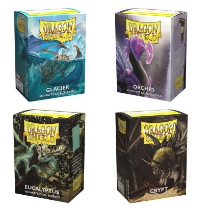 Dragon Shield Standard Matte Dual Sleeves (100 Sleeves)