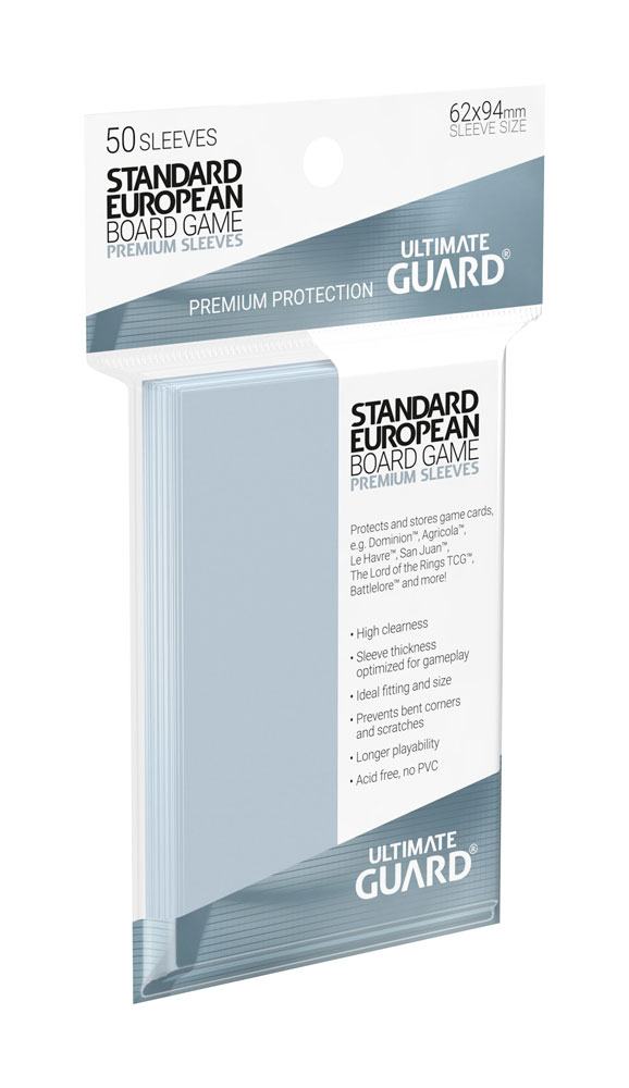 Ultimate Guard Premium Soft Sleeves for Board Games (50 Sleeves)
