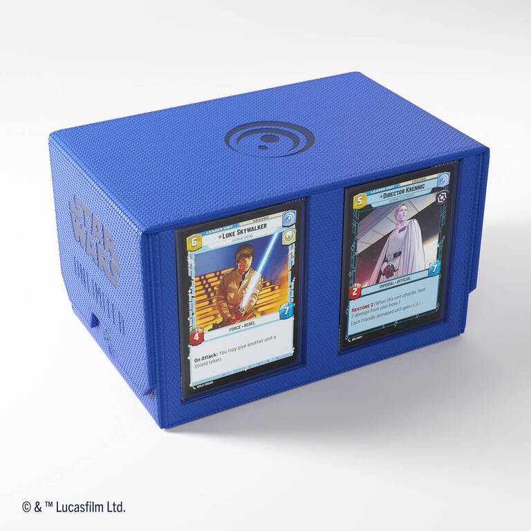 Star Wars: Unlimited Double Deck Pod - Blau