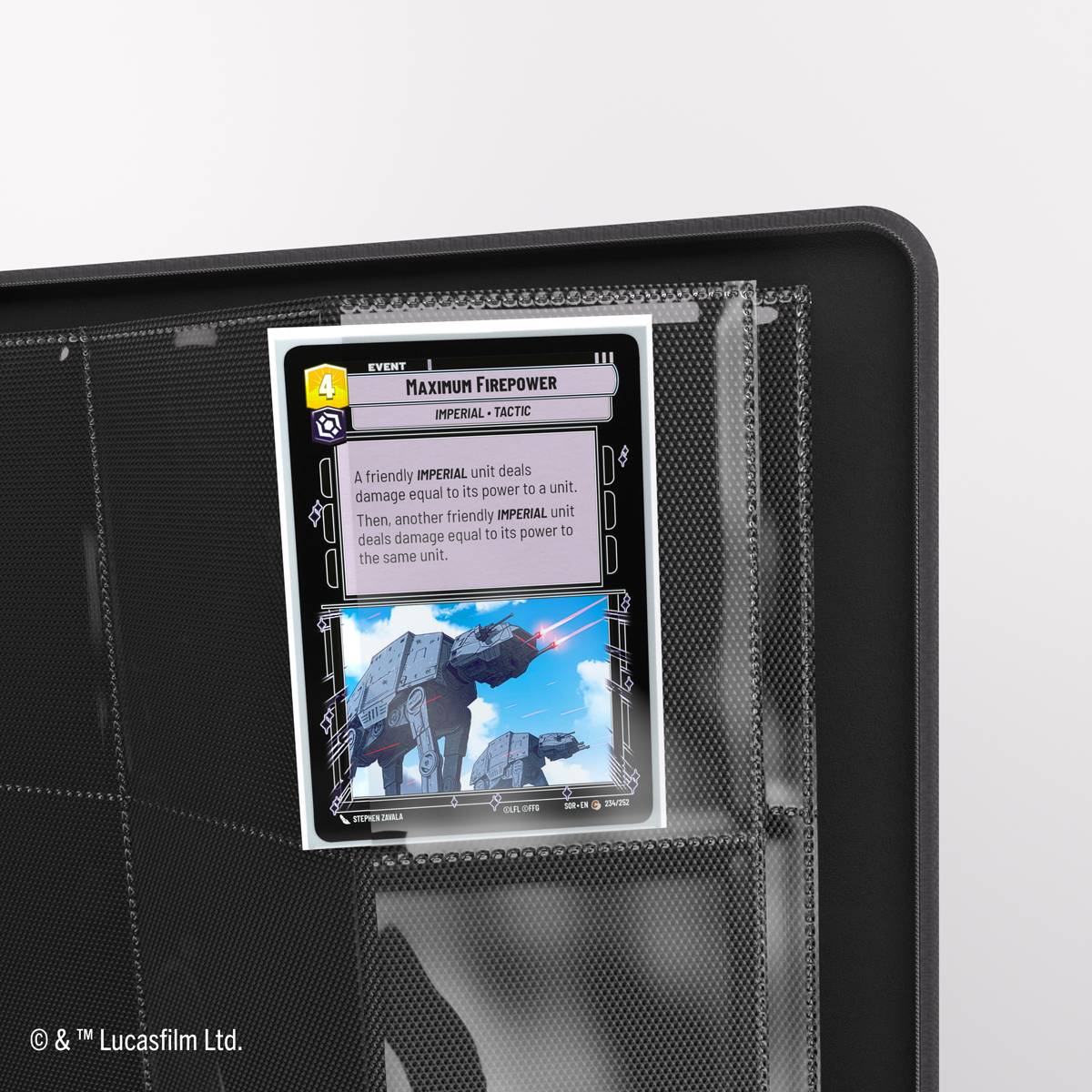 Star Wars: Unlimited Zip-Up Album 18-Pocket